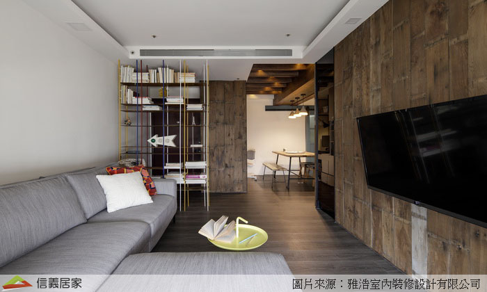 既有框架調整部分格局、變更天花、牆面拉皮,這三類主視覺的變動,一樣可為整體空間帶來全新感受。