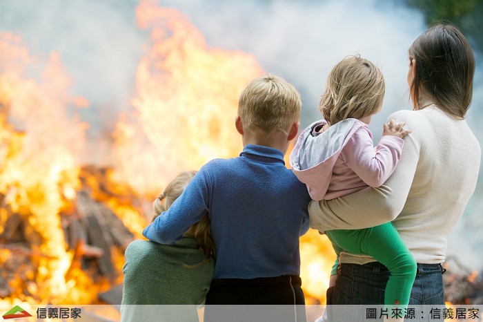 2.遇到火災用一口訣判別！