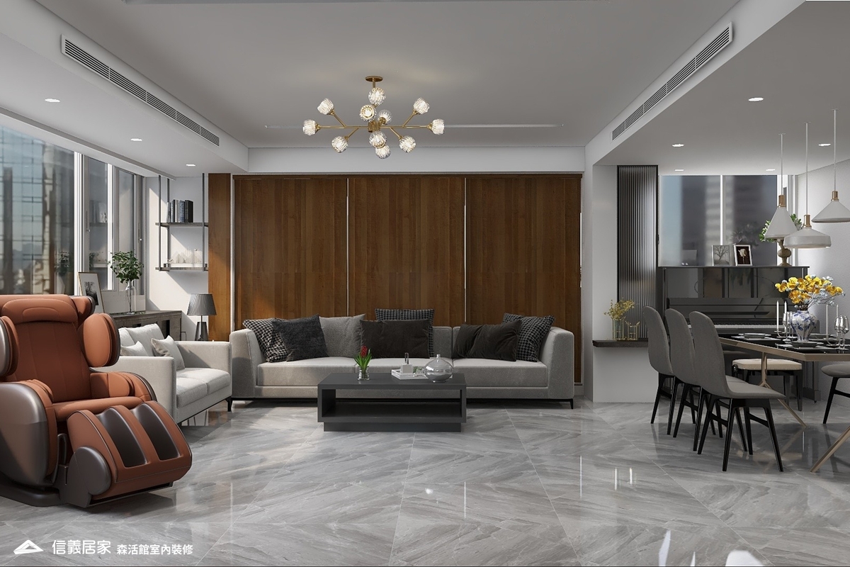 經典鐫萃│專屬家人的輕奢華大器之家