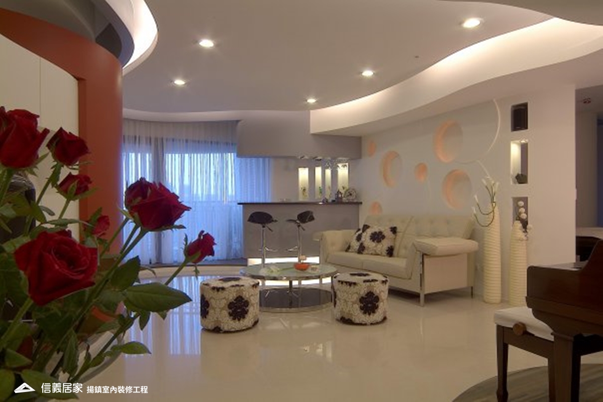 百坪新成屋豪宅.流線造型演繹時尚圓舞曲