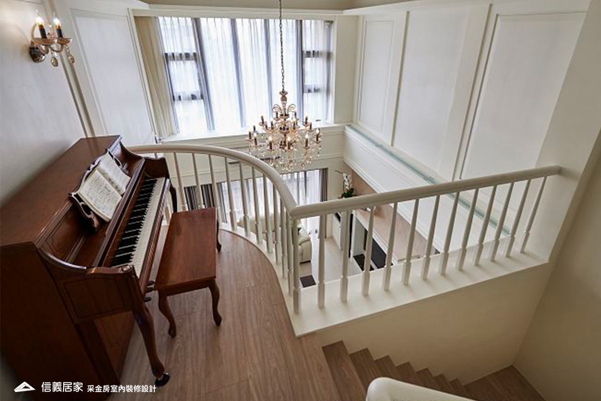 品味新古典美學・樓中樓變身法式沙龍小豪宅