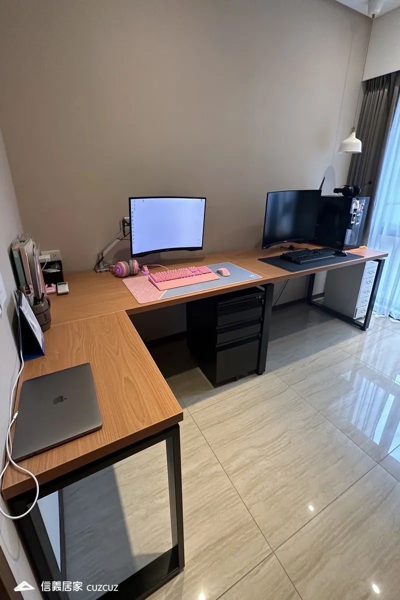L型書桌工作桌