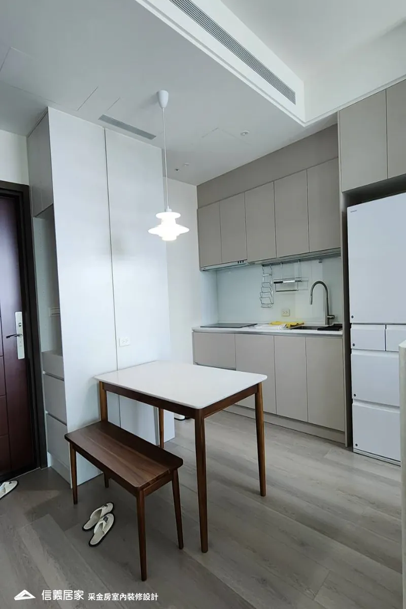 北歐風格＋日韓素顏風，體現舒心明亮宅