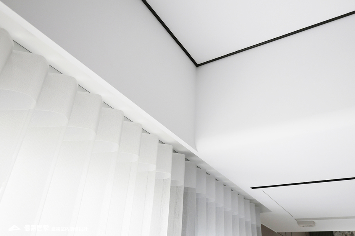 局部-3-大理石 大板磚 烤漆 藝術漆 鍍鈦飾條 明鏡