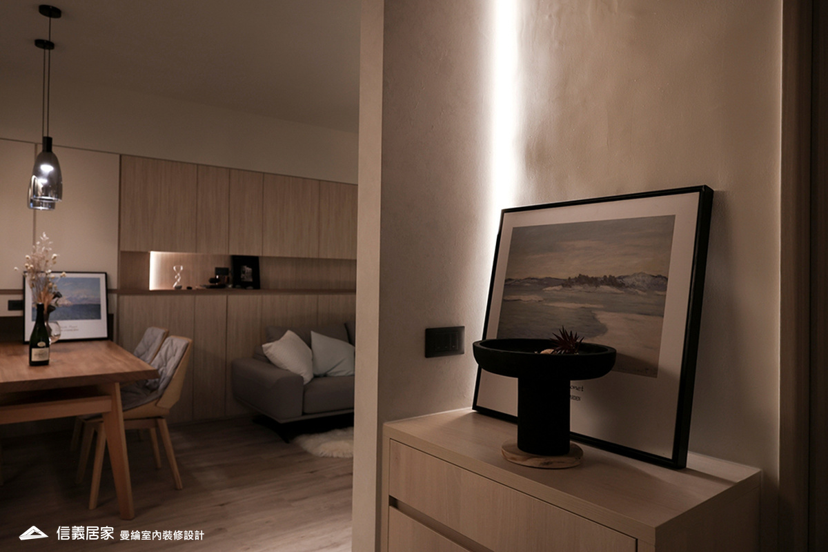 局部-2貓洞 藝術漆 烤漆玻璃 壁燈 進口五金把手 花磚