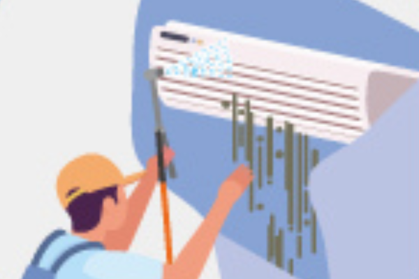 深層清潔冷氣面板機殼、細部零件