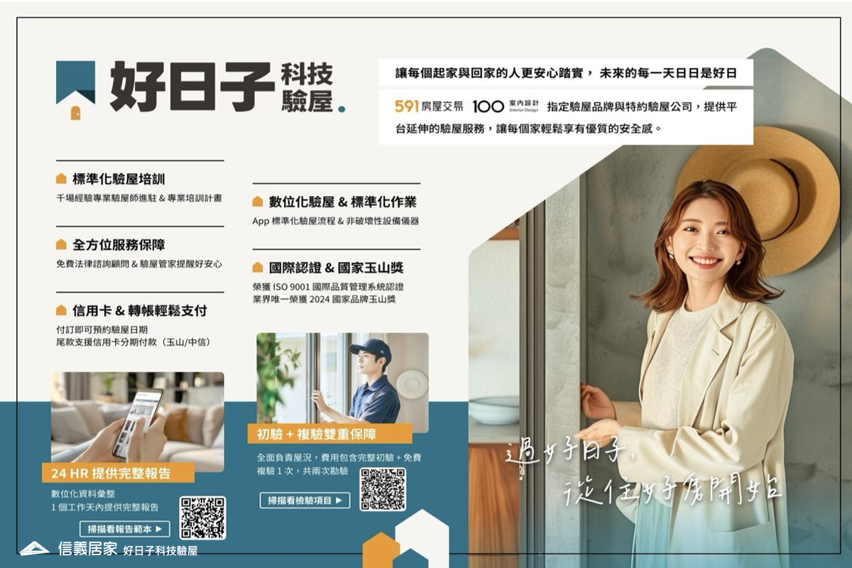 好日子科技驗屋 業界首獲『國家品牌玉山獎』創新、專業、數位突破產業框架樹立驗屋行業新標準_01 
