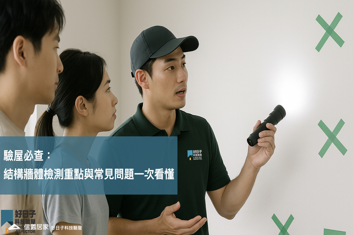 驗屋必查項目_結構牆體檢測重點與常見問題 