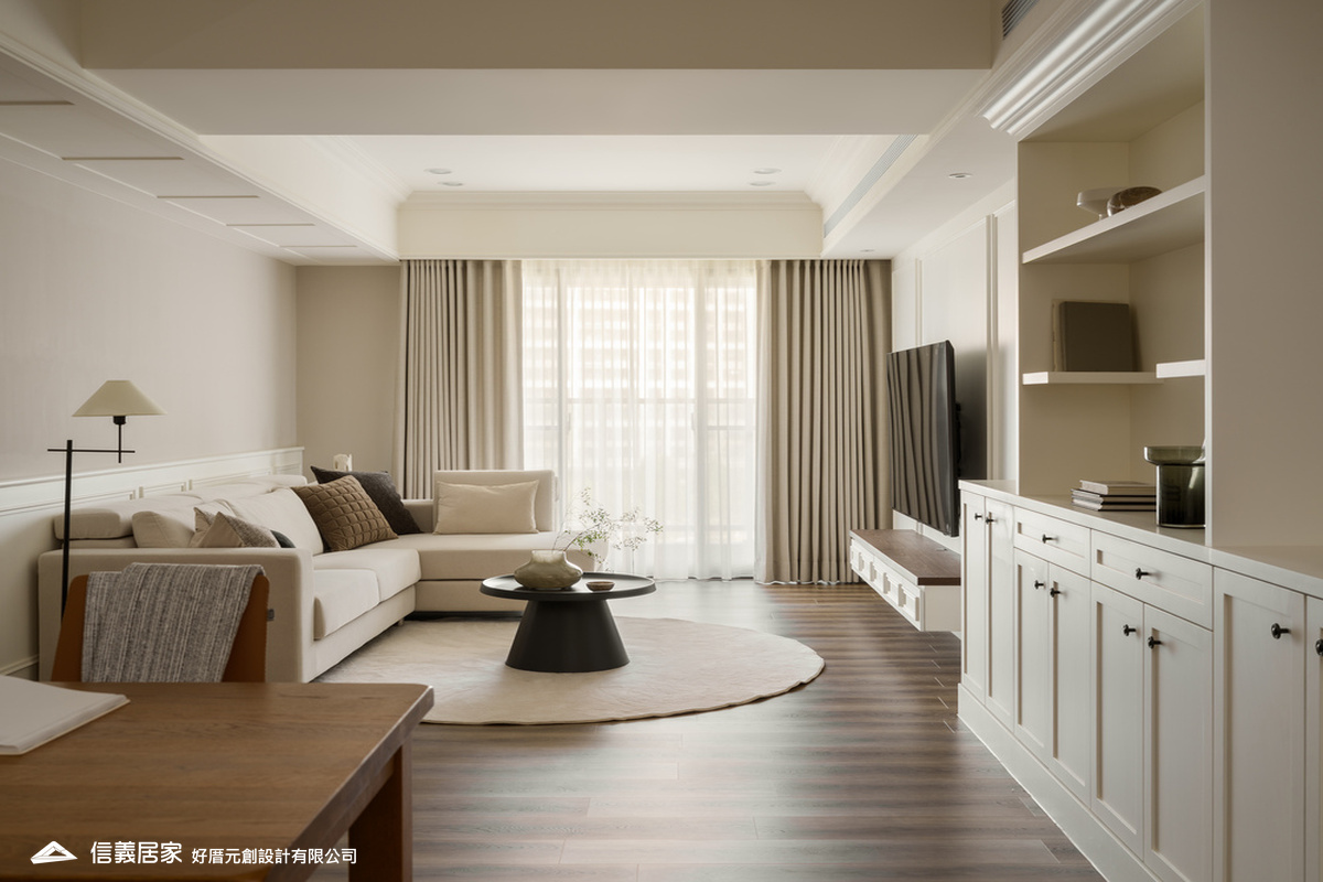 精緻退休宅！開放式中島吧檯讓退休生活更休閒愜意