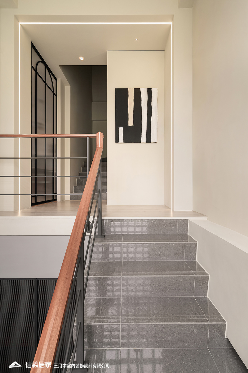 智能透天宅_樓梯間 LED燈