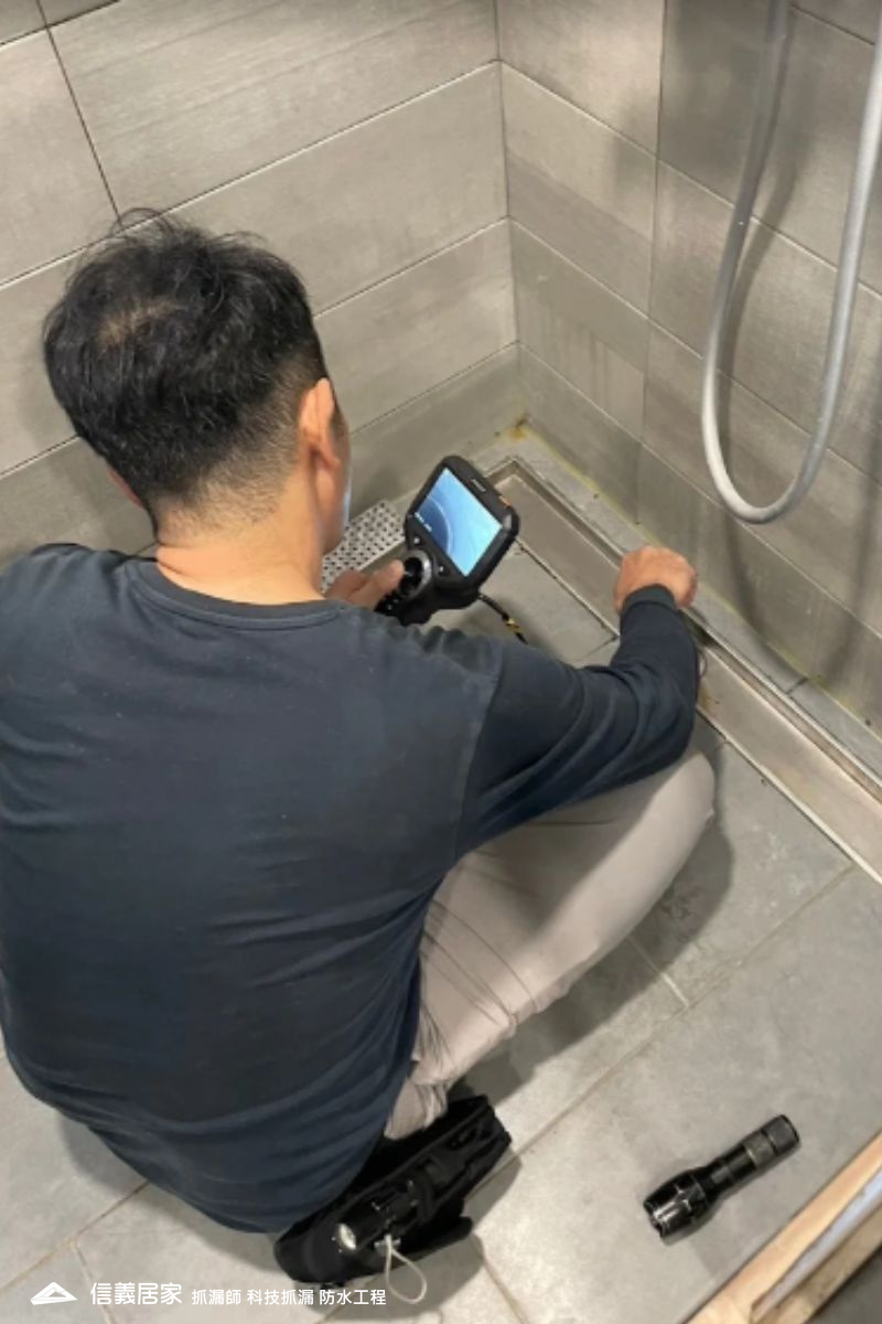 29科技抓漏｜浴室漏水檢測工程 牆內管路精準檢測