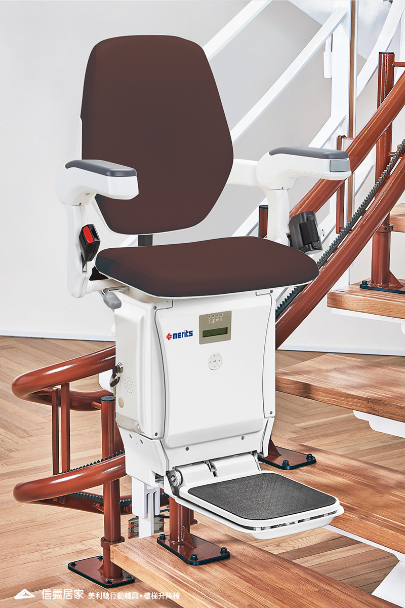 E604曲線型樓梯升降椅