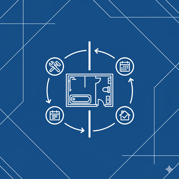 【完善的衛浴翻修規劃】