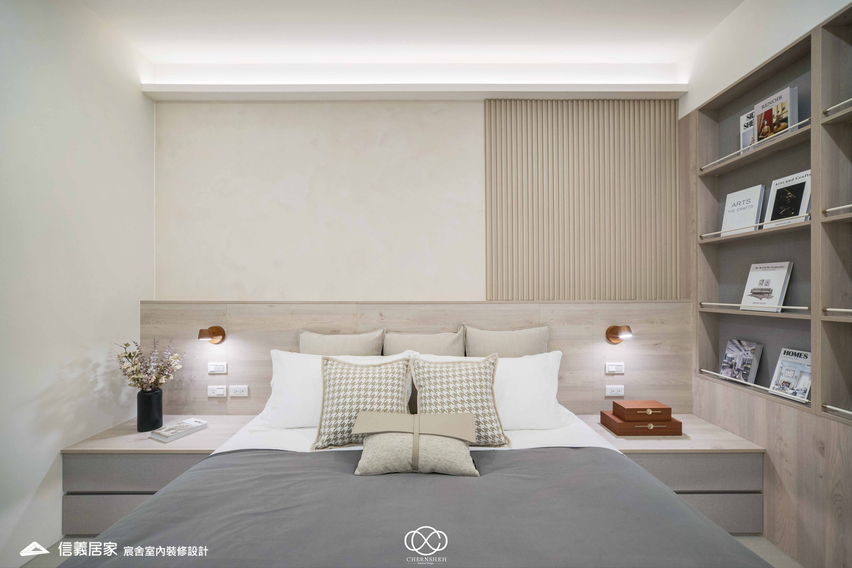 10.臥室_系統櫃_六角地磚_洞洞板_藝術漆_現代風