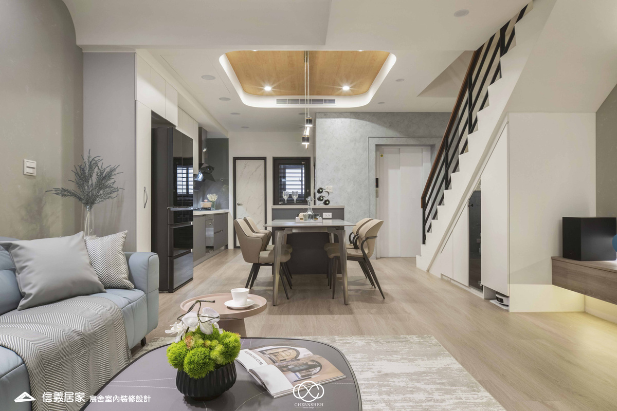 7.廚房_系統櫃_六角地磚_洞洞板_藝術漆_現代風