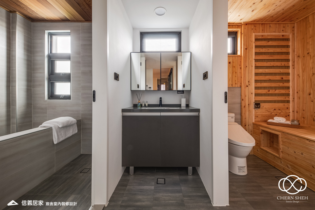 37.蒸氣室_系統櫃_馬桶_浴缸_浴櫃_磁磚_翻新