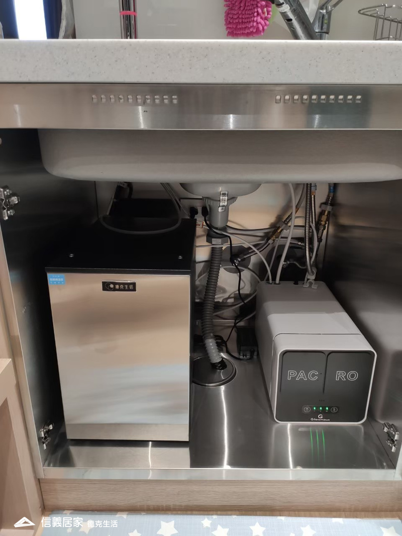 K900三溫冰冷熱觸控式廚下型飲水機