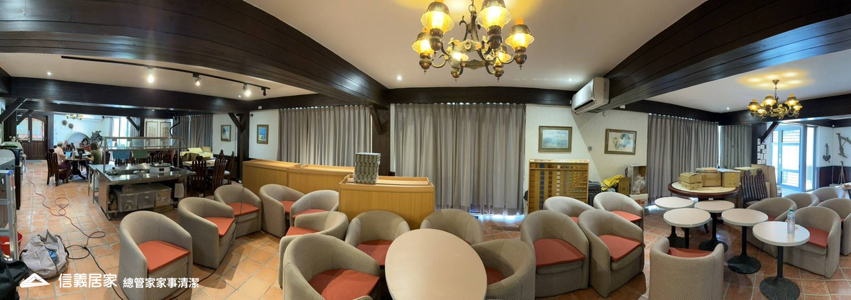 專業清潔加持 萬里教育中心重回整潔風采