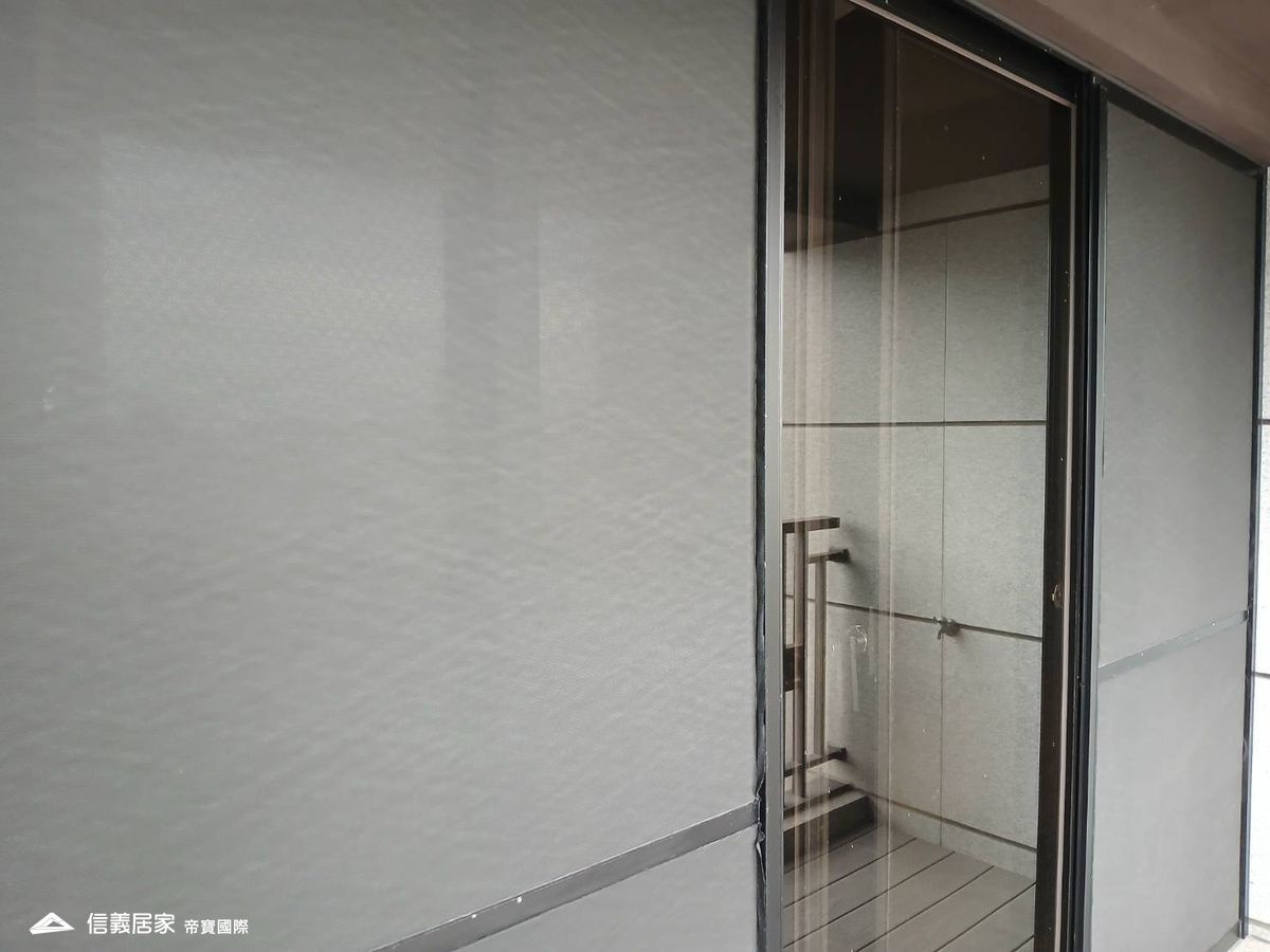 竹北落地窗外部特寫