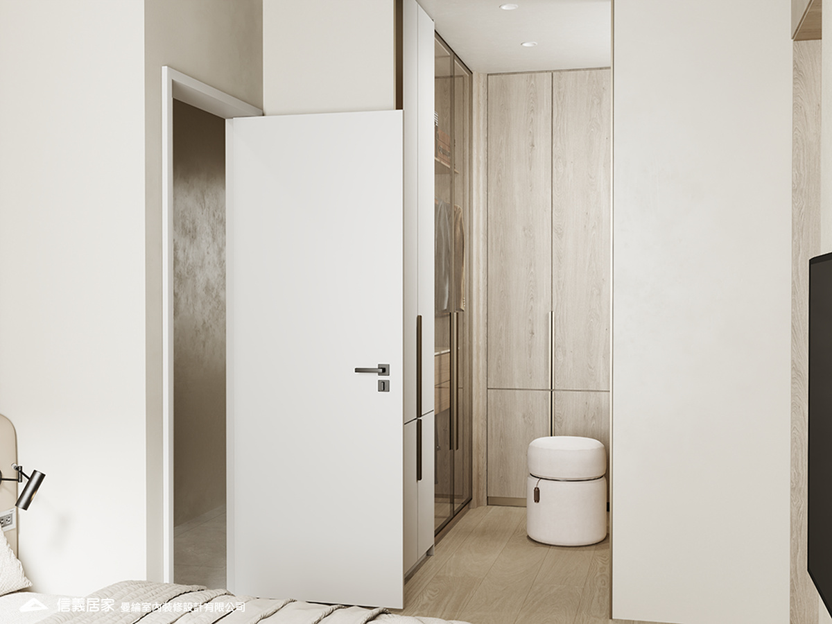 主臥-5-退休宅 輕奢風 大板磚 訂製宅 無障礙空間