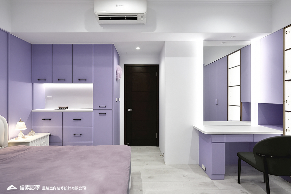 次臥-3-退休宅 輕奢風 大板磚 訂製宅 美式現代風