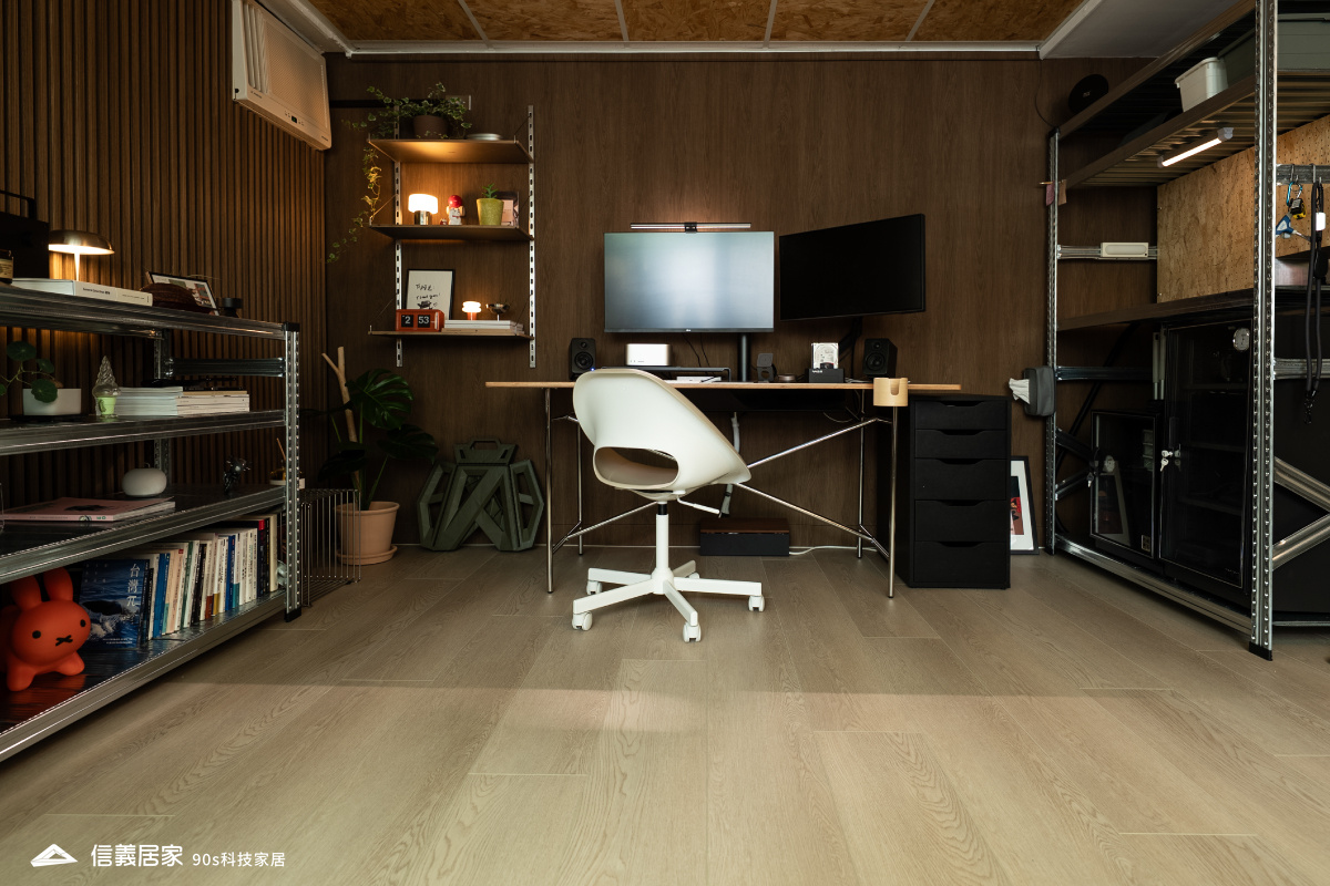 頂級SPC石塑卡扣地板、維也納淺橡木