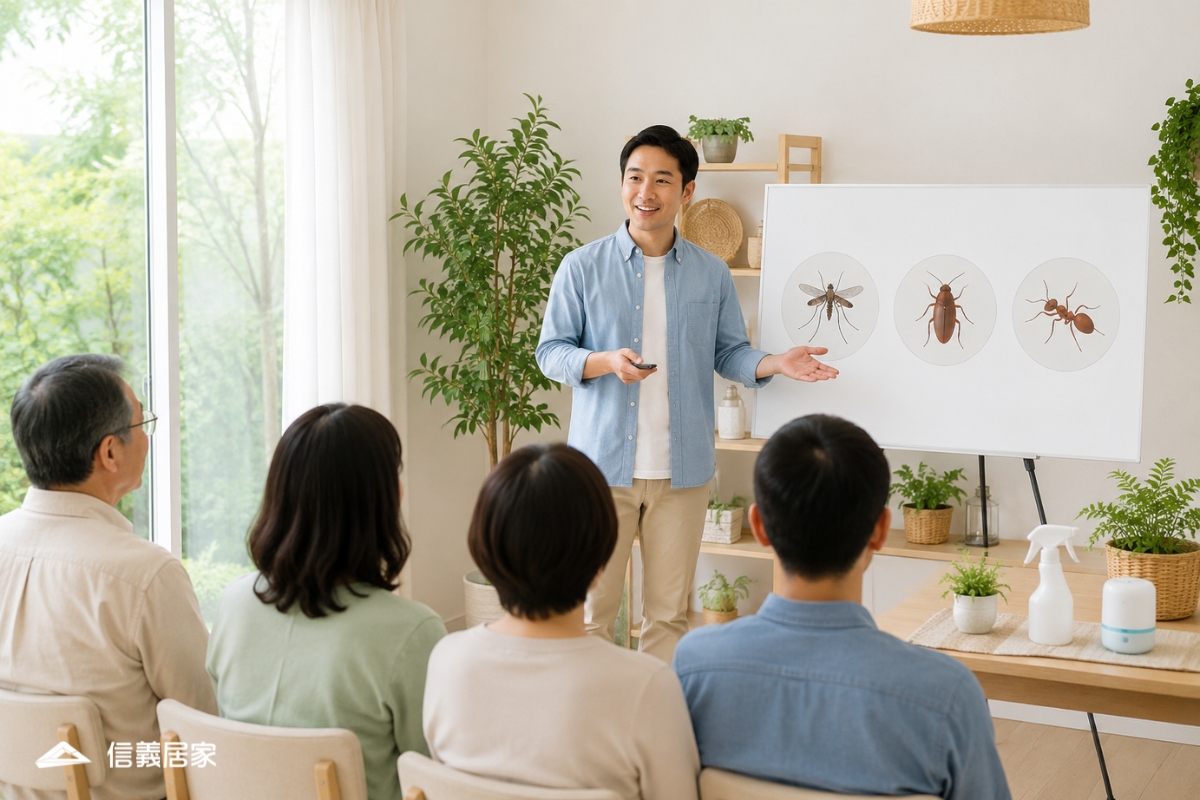 蟲害出沒、居家困擾？夏季防治與預防一次懂講座活動照片
