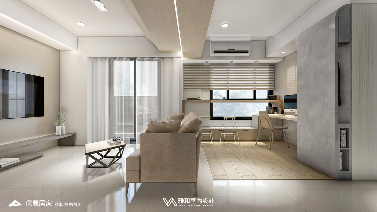 微光簡約｜19坪新成屋的輕盈日常