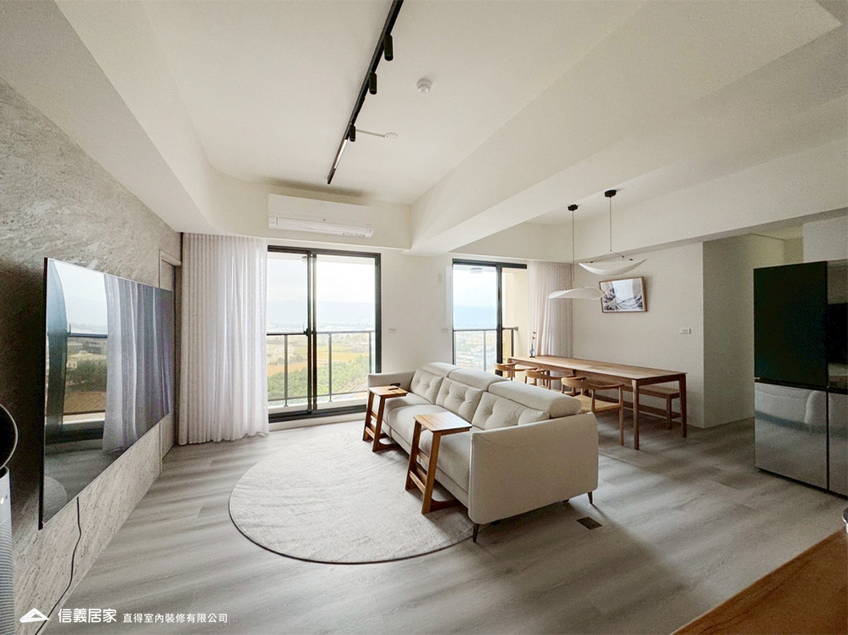 日光漫漫｜新屋裝修｜客廳